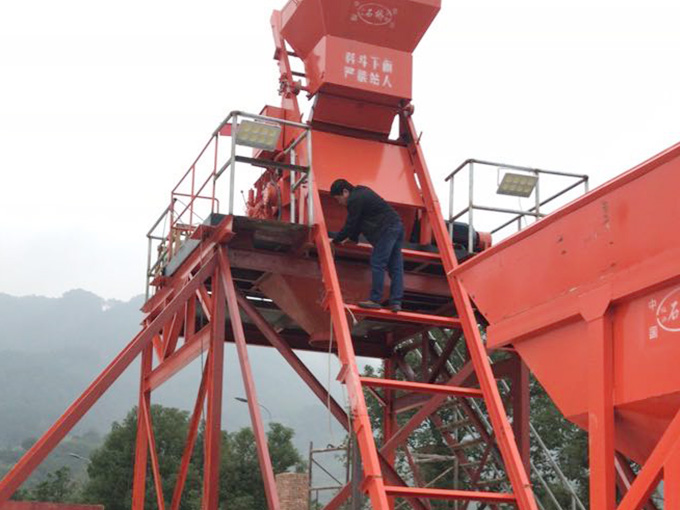 全自動混凝土攪拌設備 全自動混凝土攪拌設備